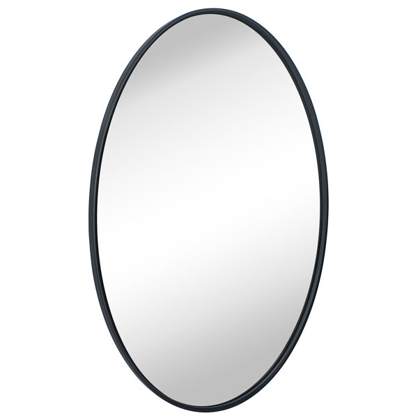 Latitude Run® Oval Metal Wall Mirror & Reviews Wayfair